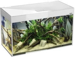 AquaEl Glossy akvarie i Hvid 150 cm 405 Liter