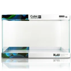 Blau Glasakvarium CUBIC Aquascaping 80 62x36x36 cm
