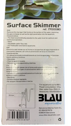 Blau Surface Skimmer
