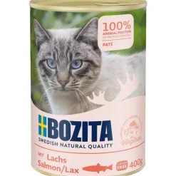Bozita Kattefoder Pate 400g Laks