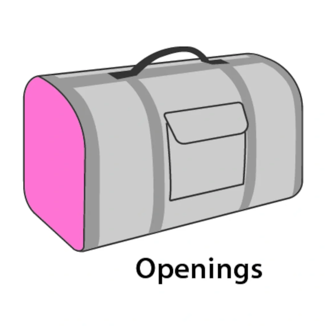 Carrying Bag Chloe 2 45x26x26 cm