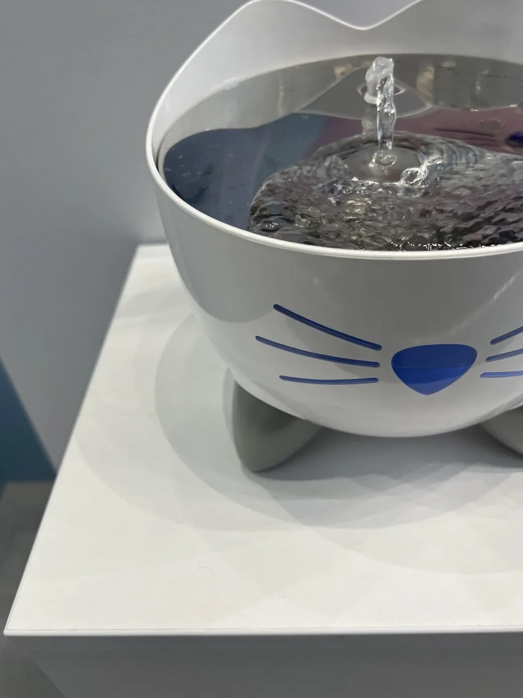 Catit Pixi Drikkefontæne i Hvid med Rustfrit stål