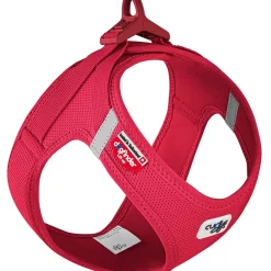 Curli Vest Hundesele Clasp Air Mesh 3XS Rød - let og ergonomisk sele til meget små hunde
