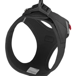 Curli Vest Hundesele Clasp Air Mesh XL Sort - let og sikker sele til store hunde