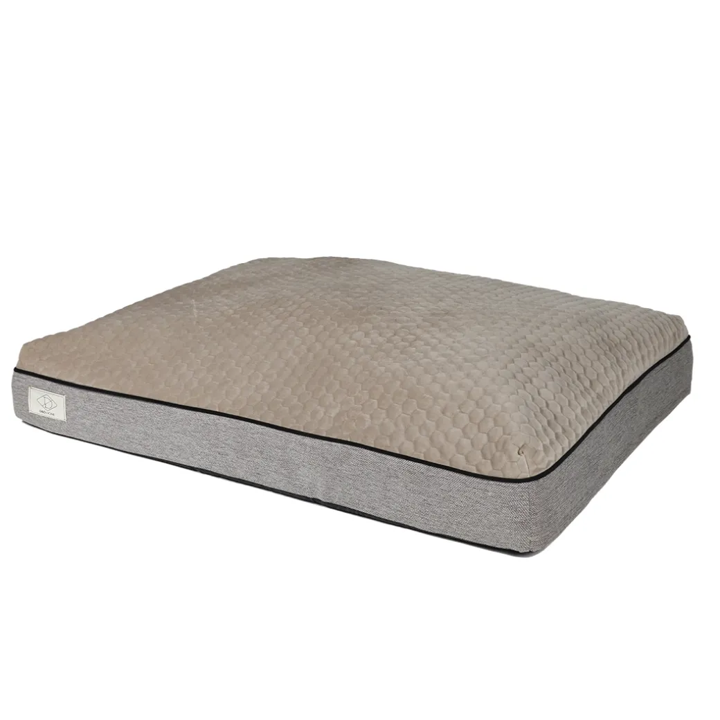 D&D Home Celia hundeseng Taupe stor 120x90x15 cm
