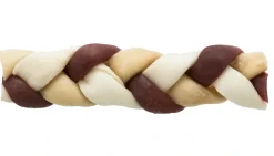 Denta Fun Flettet Tyggeben 85 g - robust hundesnack med bid i