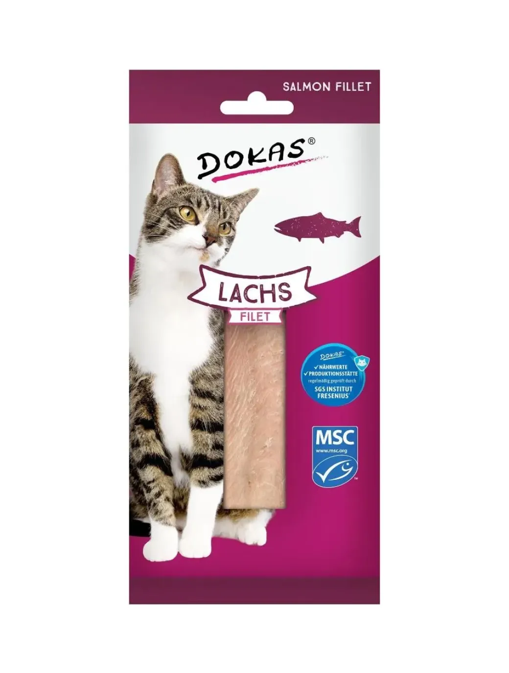 Dokas Kat Laksefilet 22 g