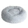 Donut Cozy Hundeseng Lysegrå 50 cm - blød og tryg seng til små hunde