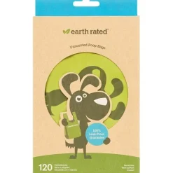 Earth Rated Øko hømhømposer Unscented 15 stk