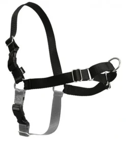 Easy Walk Hundesele Sort XS - Bryst 15-17,5 cm