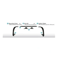 Ecotech Marine Montering til Radion G5 Multi RMS skinnesystemXR705