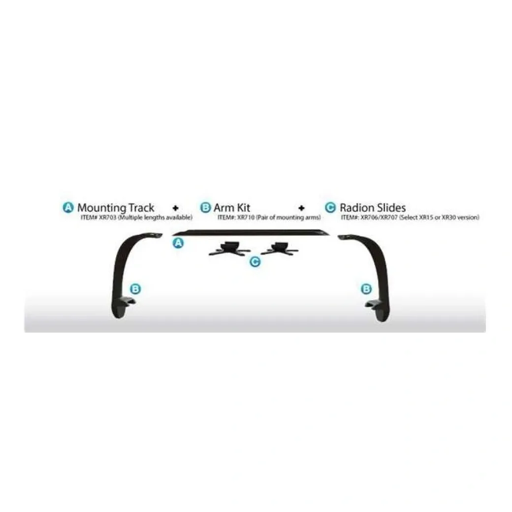 Ecotech Marine Montering til Radion G5 Multi RMS skinnesystemXR705