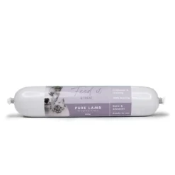 Feedit & Treat Pure Lamb 400 g - naturlig lammepølse til hund og kat