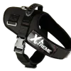 FOP X-treme Hundesele Large Sort - 65-90 cm stærk og komfortabel sele