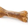 Håndlavet Presset Tyggeben med fyld af hest 17 cm 100 g - stort tyggeben