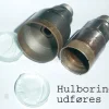 Hulboring i glas 34 mm hul (Max.10 mm glas)