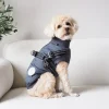 Hundejakke Thor med indbygget sele koksgrå XS
