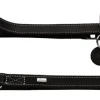 Hunter Aalborg læderline 15 mm Sort Førerline