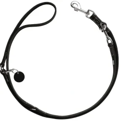 Hunter Aalborg læderline 13 mm Sort Førerline