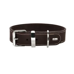 Hunter Aalborg Special Hundehalsbånd Brun 30 - 20-24 cm 2 cm