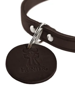 Hunter Aalborg Sport Mørkebrun 52 hundehalsbånd - 38-47 cm