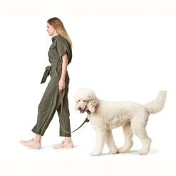 Hunter Aalborg Sport Oliven 37 hundehalsbånd - 28-33 cm
