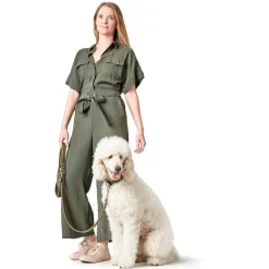 Hunter Aalborg Sport Oliven 52 hundehalsbånd - 38-47 cm