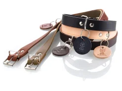 Hunter Aalborg Sport Tan 42 hundehalsbånd - 32-38 cm
