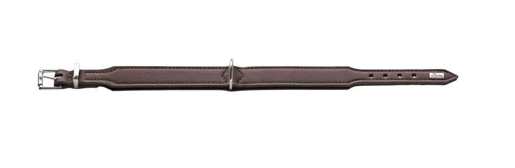 Hunter Basic halsbånd str.60 Brun - 47,0-54,0 cm