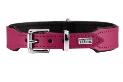 Hunter Basic halsbånd str.50 Pink - 35,0-43,0 cm