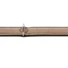 Hunter Basic halsbånd str.42 Stone - 35,0-39,5 cm