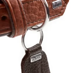 Hunter Cody 50 Cognac Mørkebrun hundehalsbånd - 37-43 cm