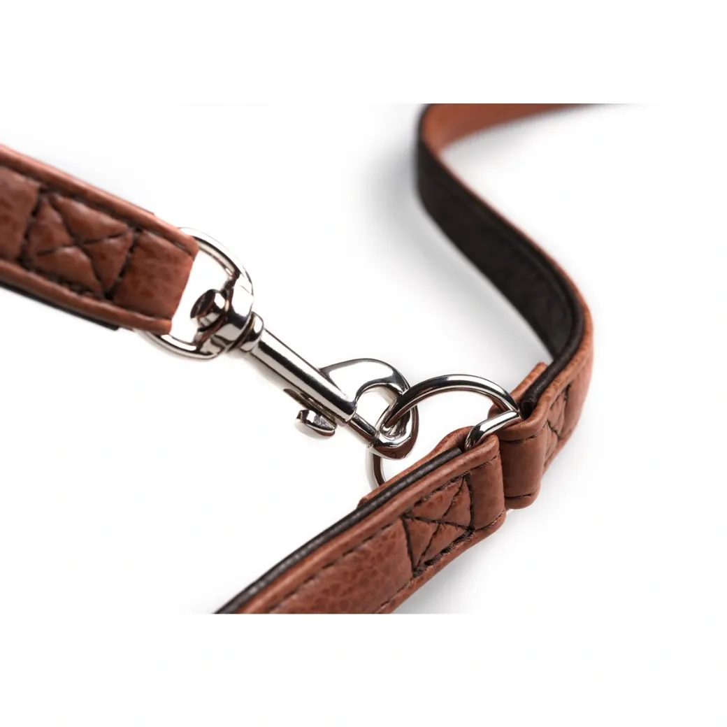 Hunter Cody Cognac Mørkebrun 3-trins hundeline 15/200