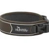 Hunter Divo Hundehalsbånd XL 55-65 Brun/Grå - justerbart hundehalsbånd (55-65 cm, B 5,5 cm