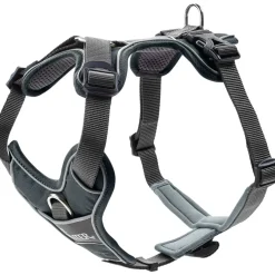 Hunter Divo hundesele L grå/grå just mave 72-100 cm - Stabil kontrol og komfort