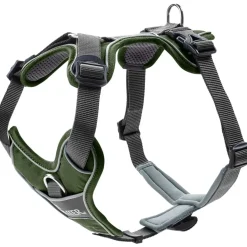 Hunter Divo hundesele XS grøn/grå just mave 34-47 cm - Let komfort og tryg pasform