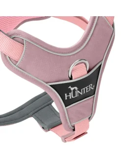 Hunter Divo Up hundesele XS lyserød just mave 34-47 cm - Blid påtagning og let ergonomisk komfort