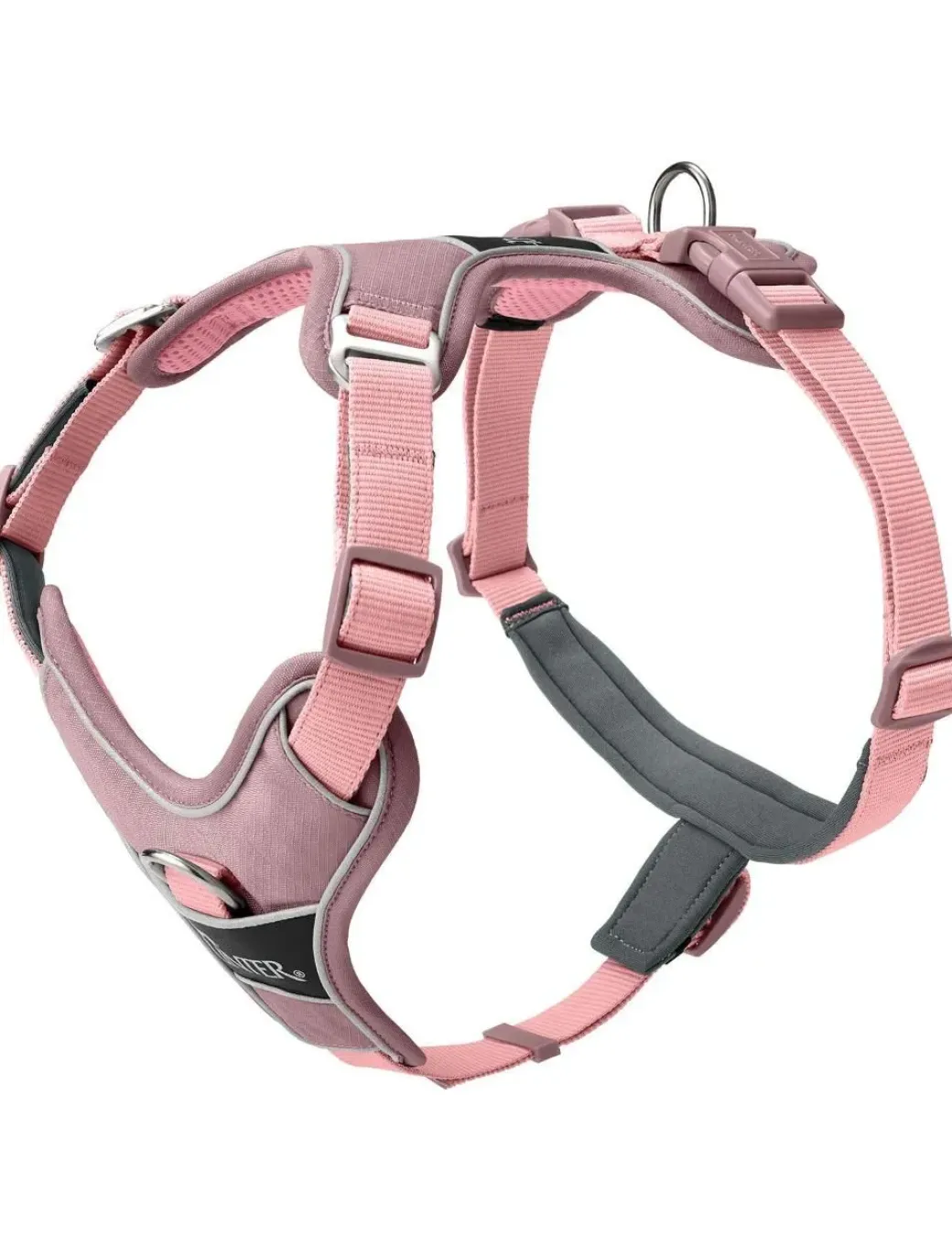 Hunter Divo Up hundesele XS lyserød just mave 34-47 cm - Blid påtagning og let ergonomisk komfort