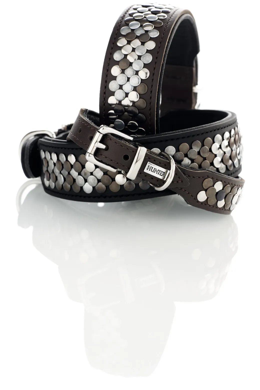 Hunter Halsbånd Arizona 42 Brun - 35-39,5 cm