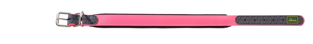Hunter Halsbånd Convenience 35 NeonPink - 22-30 cm