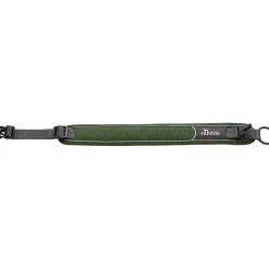 Hunter Halsbånd Divo M Grøn/Grå - justerbart hundehalsbånd (35-45 cm, B 4,5 cm)