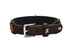 Hunter Halsbånd El Paso M Brun/Sort 55 - 42-48 cm