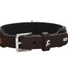 Hunter Halsbånd El Paso M-L Brun/Sort 60 - 46-52 cm