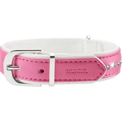 Hunter Halsbånd XS 17-20,5 cm Diamond Petit Pink