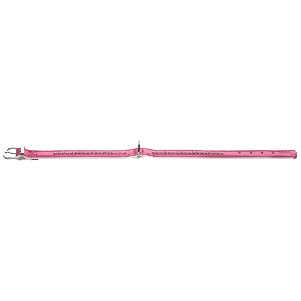 Hunter Halsbånd XS 17-20,5 cm Diamond Petit Pink