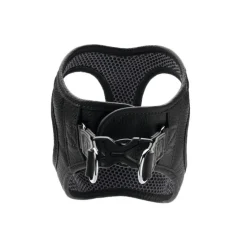Hunter Hilo læder hundesele XS-S sort hals 37-40 cm - blød og let pasform