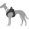 Hunter Hilo læder hundesele XS brun hals 33-37 cm - let og blød pasform