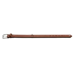 Hunter Hundehalsbånd læder Canada Elg Str.50 Cognac/Sort - 37-43 cm