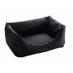 Hunter hundeseng Gent antibakteriel Large 100x70 cm Sort