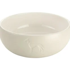Hunter keramik Lund hunde skål 550 ml Beige
